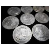 11 Susan B Anthony Dollars