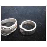 Three Spoon Rings