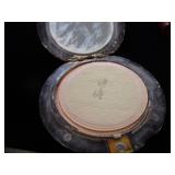 Vintage Tortoise Shell Compact, Cig. Case, Lipstick