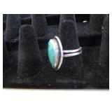 Vintage Ring, Turquoise - Israel