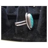 Vintage Ring, Turquoise - Israel