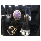 Six Costume Rings, Park Lane, Lia, Coventry