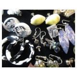 Earrings, 27 Pair