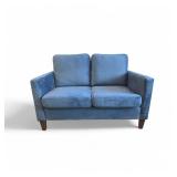 Blue Loveseat