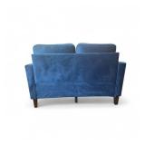Blue Loveseat