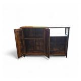 Small Rustic Credenza/Shelving 43x12x29