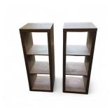 2 bookshelf Displays 43.5x15.5x15.5