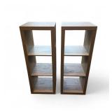 2 bookshelf Displays 43.5x15.5x15.5