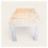 Expandale Table w/ 2 spare 16" leaves 55x35x29