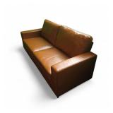 Cognac 2 Seat Sofa 74x29x24