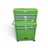 Green Tool Chest on Wheels