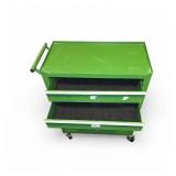 Green Tool Chest on Wheels