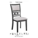 *NEW IN BOX* 2 Grey Dining Chairs