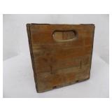 Vintage Wooden Dairy Crate