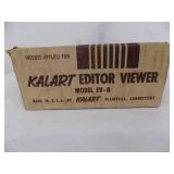 8mm film Kalart Editor Viewer Eight