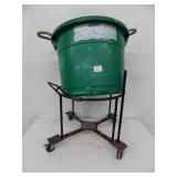 12‑Gallon Muck Bucket and Roller Cart