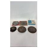 Lot Of Skil Saw Blades And Adjustable Dado