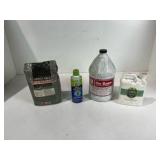 Lot of stain, solvent, etc