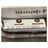 SimplyProtein Dark Chocolate Almond Crispy Bars (Lot of 12)