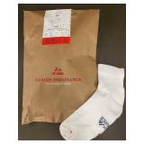 Danish Endurance Long Distance Running Socks - 5-Pack - White - EU 39-42