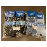 Sevello Cotton Socks - Non-Elastic 2-Pack (Lot of 12) UK 6-11 / US 9-12 / EU 40-46