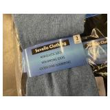 Sevello Cotton Socks - Non-Elastic 2-Pack (Lot of 12) UK 6-11 / US 9-12 / EU 40-46