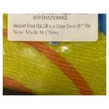 Summer Door Mat - 18x30 in - Colorful Abstract Home Decor - Made in China