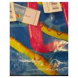 Summer Door Mat - 18x30 in - Colorful Abstract Home Decor - Made in China