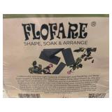 Flofare Floral Foam Blocks - 8 Packs of 3, 1 not pictured