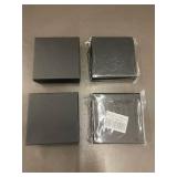 4 X Charm Necklace - Silver-Tone Fashion Jewelry with Snowflake Charms