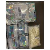 Assorted Jewelry Findings & Charms Kit - Filigree Discs, Chains & Earring Parts