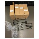 lot of 4 two packs Metal Hat Rack for Baseball Caps