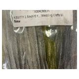 KISSITTY 1.5 Inch Silk Ribbons 70 Yards Each (Lot of 5)