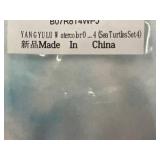 2 X Yangyulu Sea Turtle 4-Piece - Pillow Cover Set, Made in China