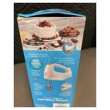 Hamilton Beach 6-Speed Hand Mixer with Snap-On Case - 250W, Beaters & Whisk Included