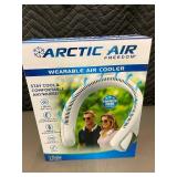 Arctic Air Freedom Wearable Air Cooler - 3-Speed Hands-Free USB Rechargeable