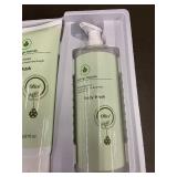 Ecofringe Naturale Olive Extract Shampoo, Hair Mask & Body Wash Set - 3-Piece