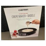 Chefman 12-Inch Electric Crepe Maker & Griddle