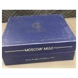 GoodyGoods Moscow Mule Copper Mug Set - 2 Mugs, Straws & Recipe Book