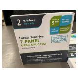 Explore 7-Panel Urine Drug Test Dip Cards - 12 Tests (6 Boxes) Home Use