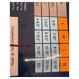 Bitly Graduated Compression Socks - M White (Lot of 2)