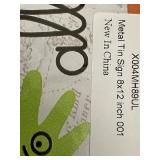 Metal Tin Sign - All Are Welcome Here Wall Decor 8x12 in