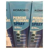 KOMOKO Piercing Aftercare Spray - Body & Oral Piercings - 5-Pack