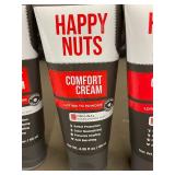 Happy Nuts Comfort Cream Lotion to Powder - 4 Tubes (Lot of 4)