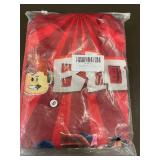 Graphic Lego Red T-Shirt with  Face Print - Size Small