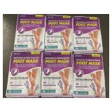 Original Derma Beauty Foot Mask - Repairing & Moisturizing 14 g (2 Masks) (Lot of 6)