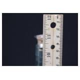 Pier 1 Spain 580-5802 Glass Decanter Set - 3 Grape Bottles & Plate