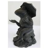 Frog Statues (Lot of 2) ~12"