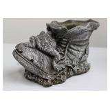 Frog Statues (Lot of 2) ~12"