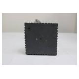 Cast Stone Bird Finial on Orb Pedestal with Fleur-de-Lis Base